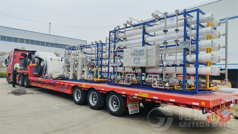 喜訊，又發(fā)貨啦！發(fā)貨廣東某鋼鐵企業(yè)2*10t/h除鹽水設(shè)備